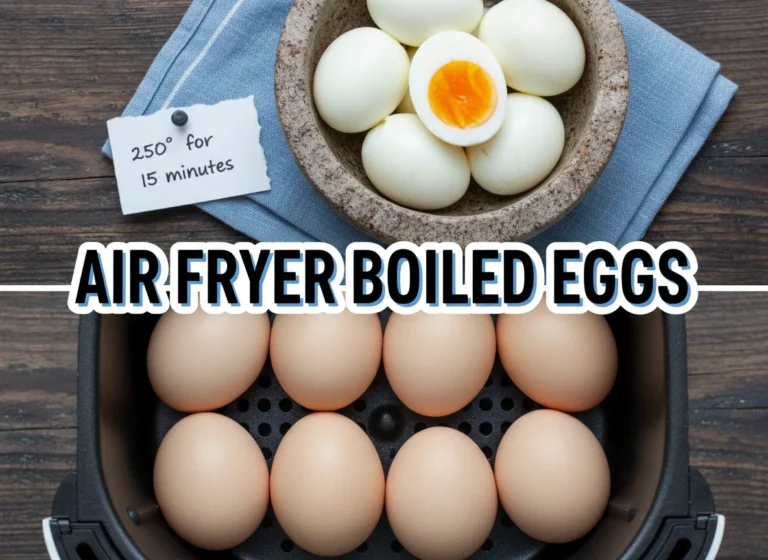 air fryer Hard Boiled Eggs