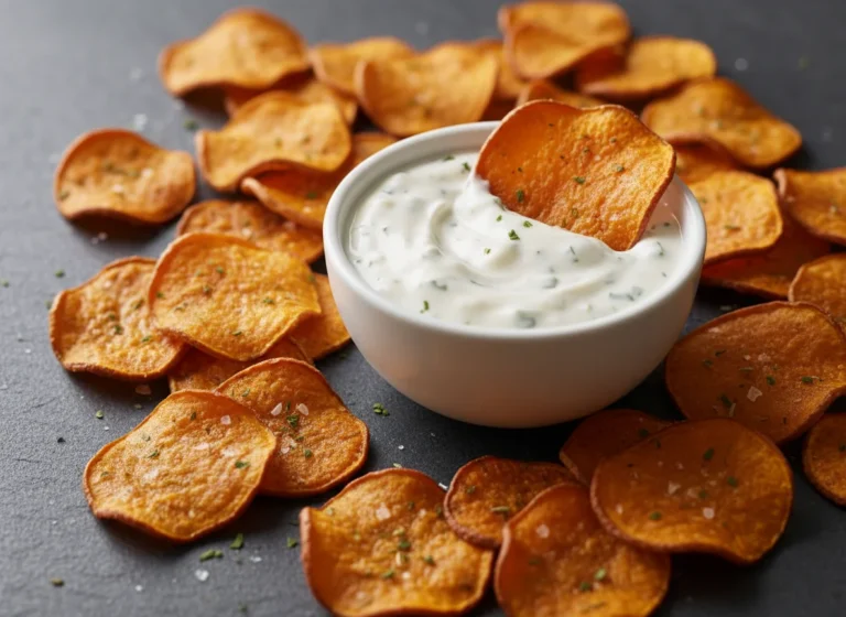air fryer Homemade Potato Chips