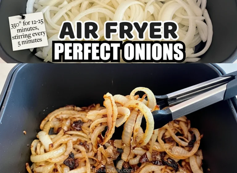 air fryer Perfect Onions