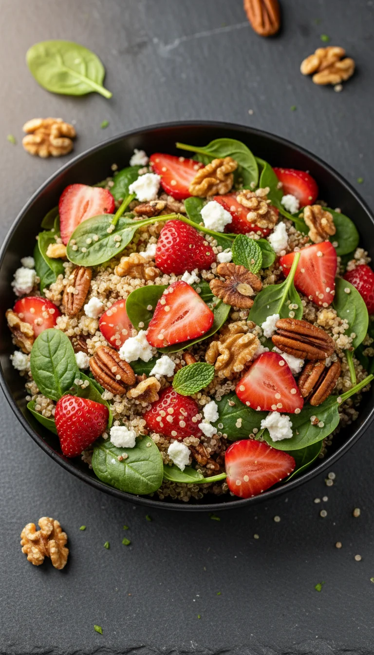 Strawberry Crunch Salad: 7 Delicious Secrets for the Ultimate Summer Treat - Image 1
