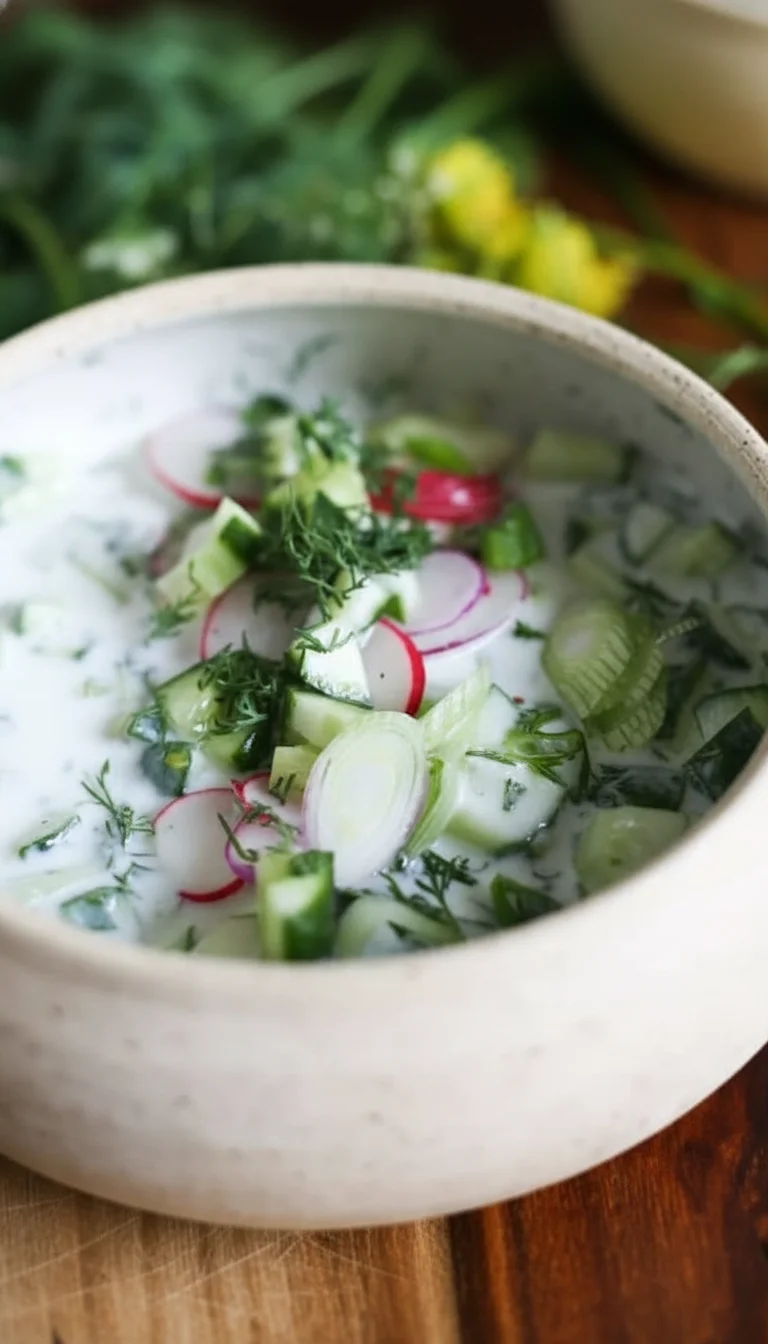 Cold Cucumber Kefir Soup: 5 Quick Secrets for the Ultimate Healthy Meal - Image 1