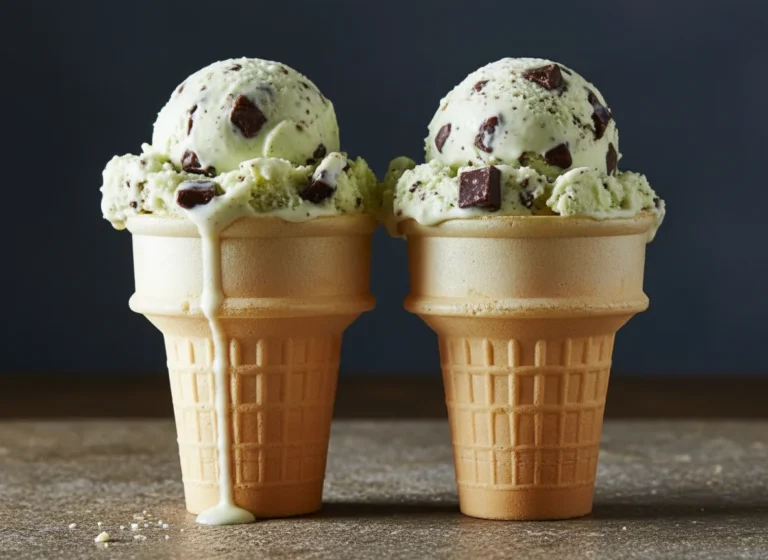 Fresh Mint Chip Ice Cream