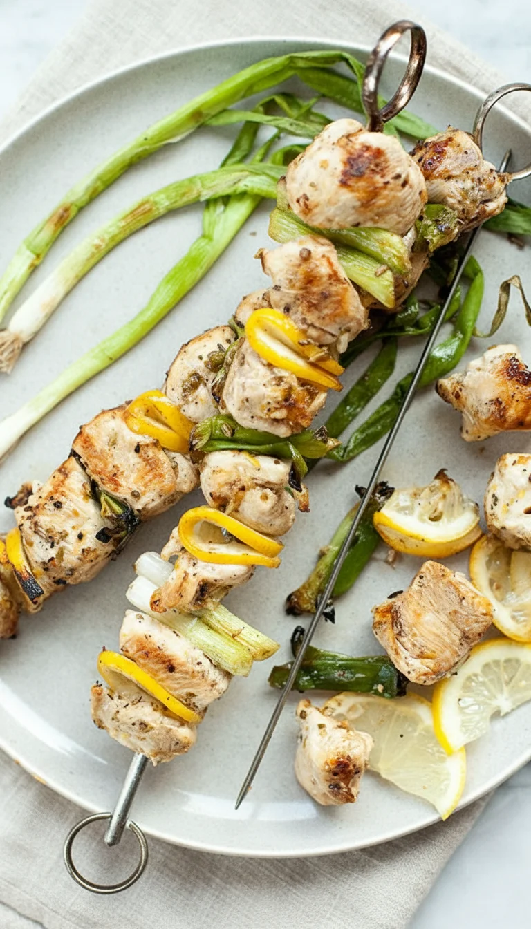 Grilled Lemon Chicken Skewers: 7 Incredible Secrets for a Delicious Summer Feast - Image 1