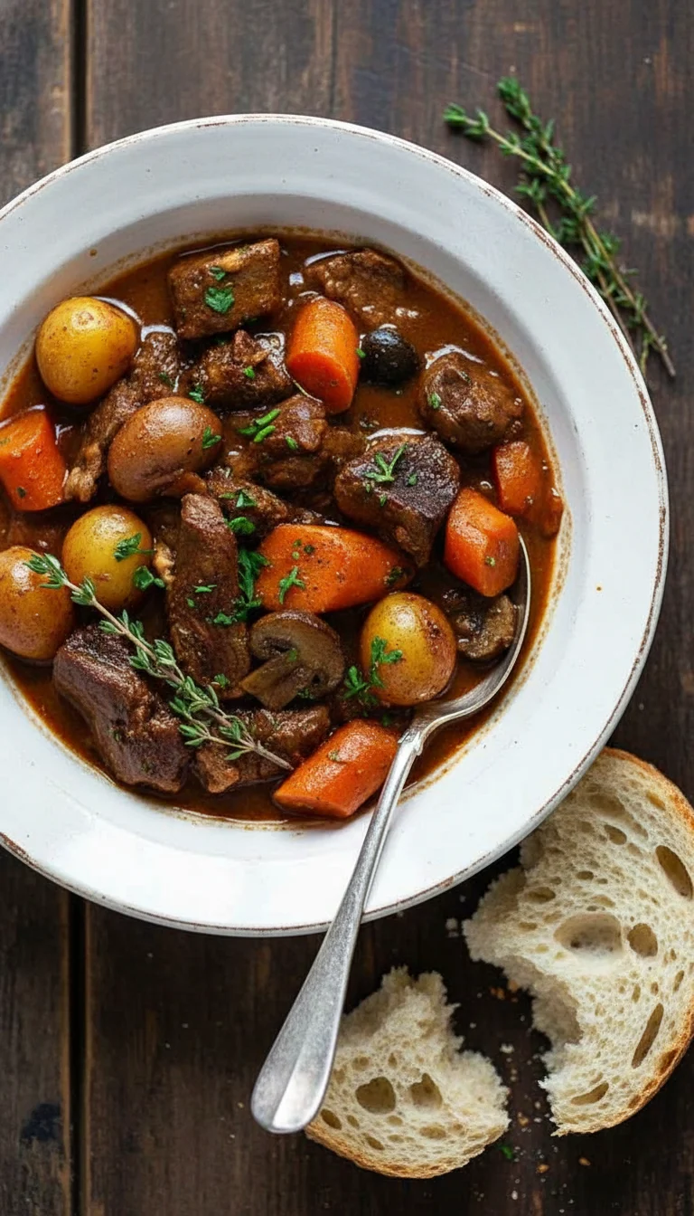 Slow Cooker Beef Bourguignon: 7 Delicious Secrets for a Masterpiece Meal - Image 1